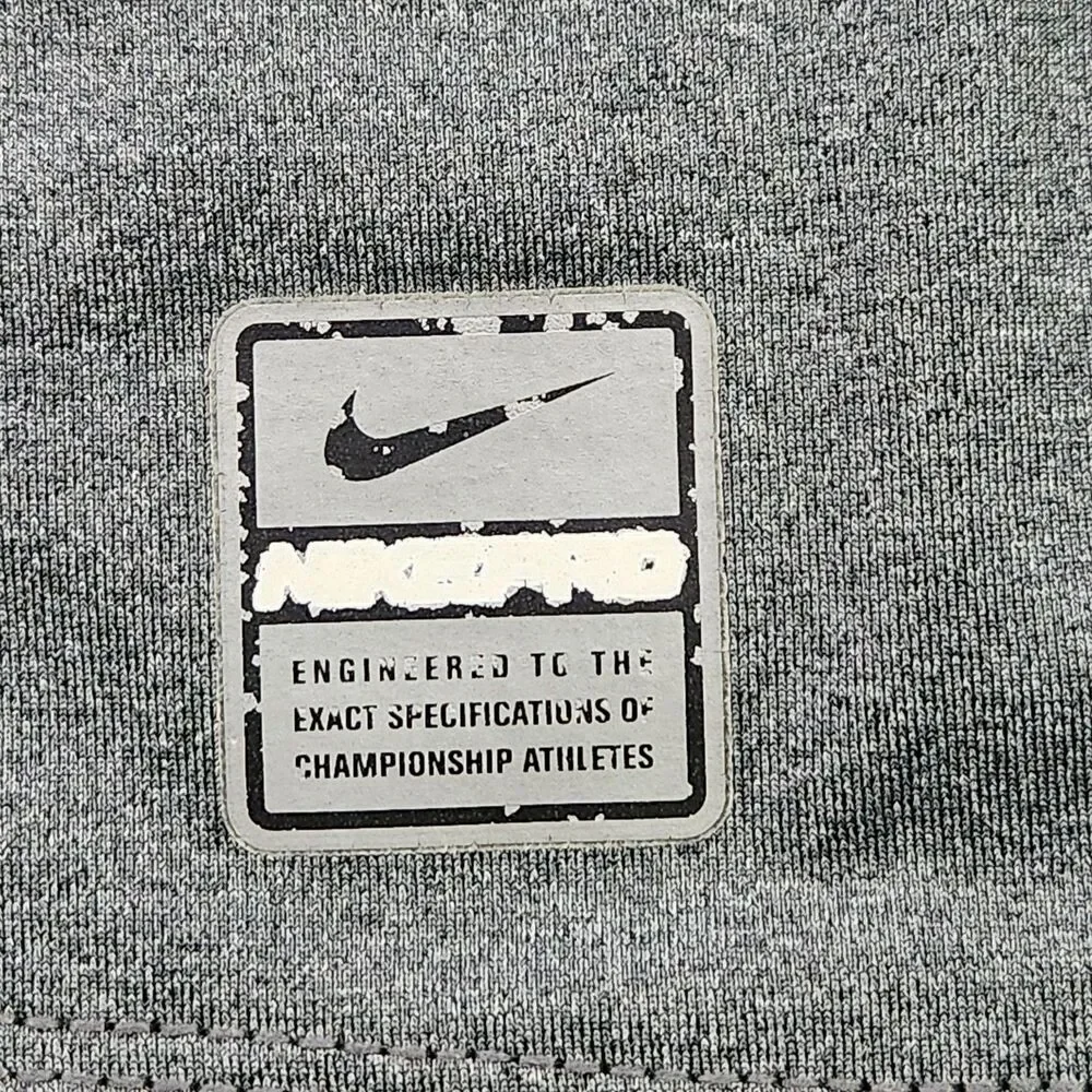 Nike Pro Chicago White Sox Shirt Men's L Gray Fit Dry Performance MLB Baseball